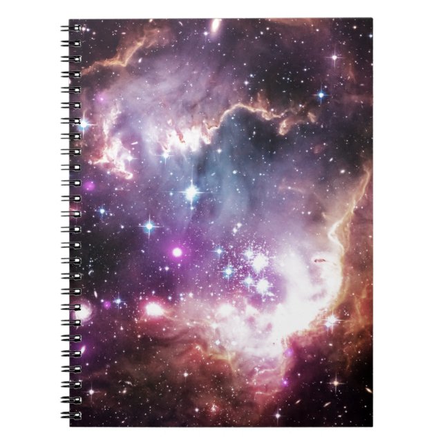 Nebula Anteckningsbok Med Spiral (Framsidan)