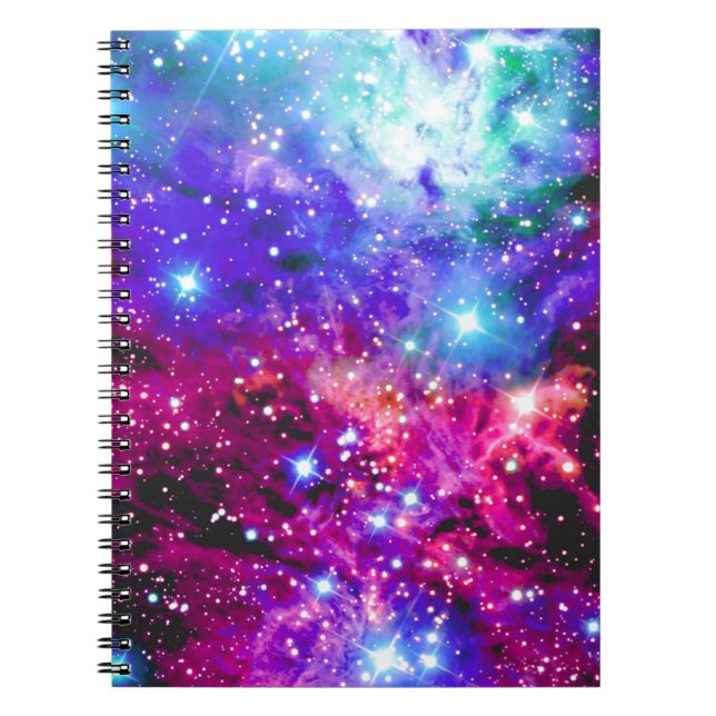 Nebula Anteckningsbok Med Spiral (Framsidan)