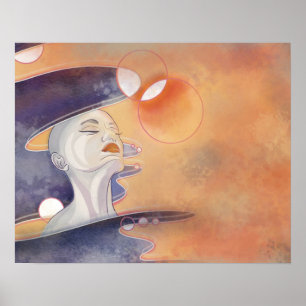 Nebula Attack och Galactic Pearl Necklace Poster