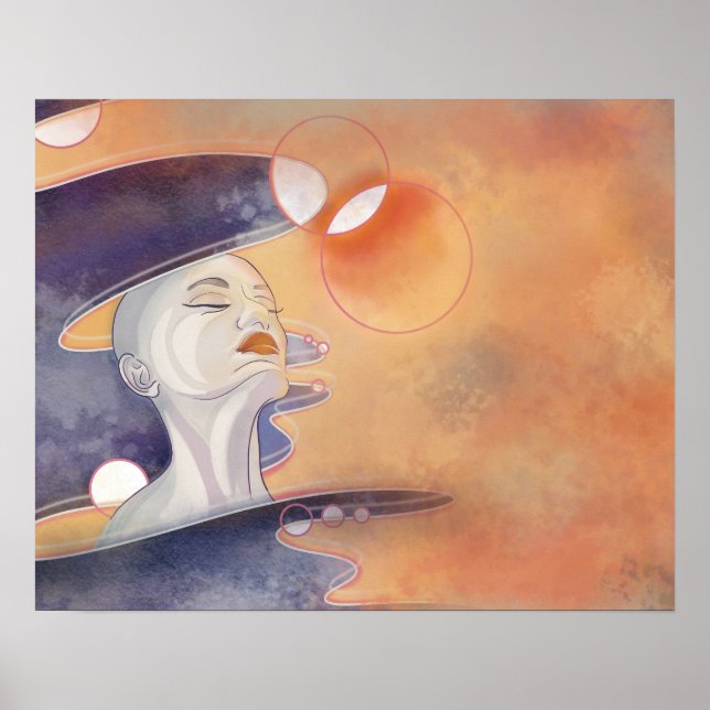 Nebula Attack och Galactic Pearl Necklace Poster (Framsidan)