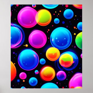 Nebula av Bubbles Poster