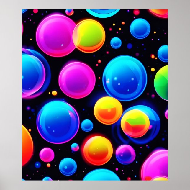 Nebula av Bubbles Poster (Framsidan)