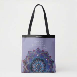 Nebula Bloom Mandala Tygkasse
