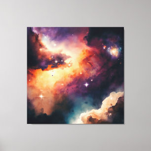 Nebula Canvastryck
