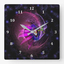 Nebula-design med stjärnor och blomma