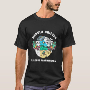 Nebula Drifter Bellevue Washington Resor Utomhus T Shirt