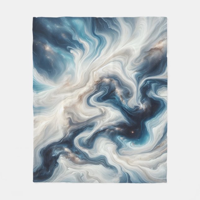 Nebula Flow Fleecefilt (Framsidan)