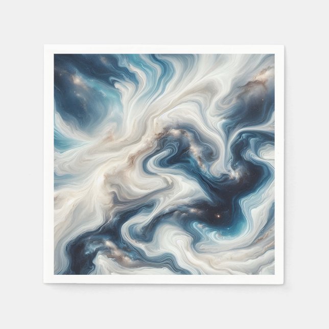 Nebula Flow Pappersservett (Framsidan)