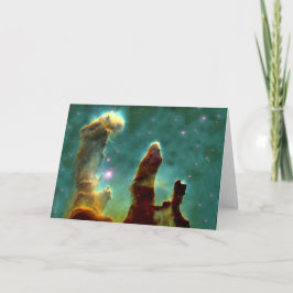 Nebula för örn M16 eller pelare av skapelsen Kort