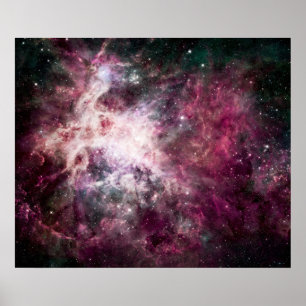 Nebula Forformation i Rymden Poster
