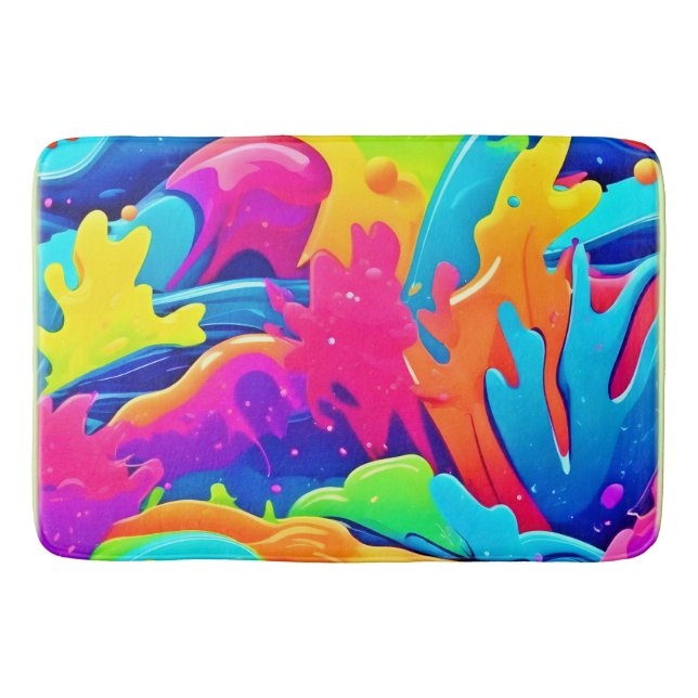 Nebula från Färg Badrumsmatta (Framsidan)