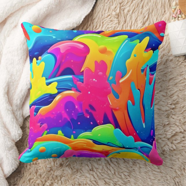 Nebula från Färg Kudde (Filt)