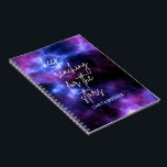 Nebula Galaxy Inspirational Notebook Anteckningsbok<br><div class="desc">Nebula Galaxy Inspirational Notebook.</div>