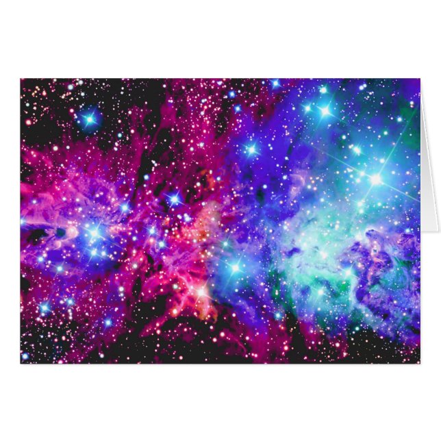 Nebula Hälsningskort (Framsidan Horizontal)