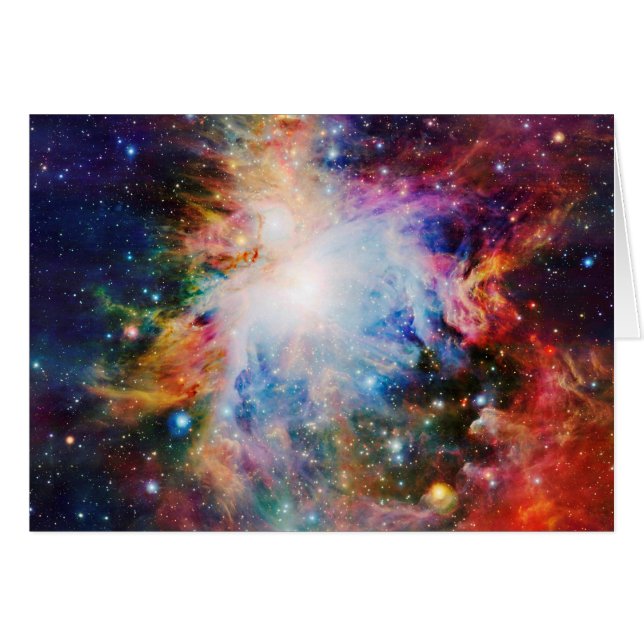 Nebula Hälsningskort (Framsidan Horizontal)