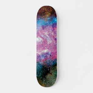 Nebula Interstellar Cloud Photo Mini Skateboard Bräda 18,7 Cm