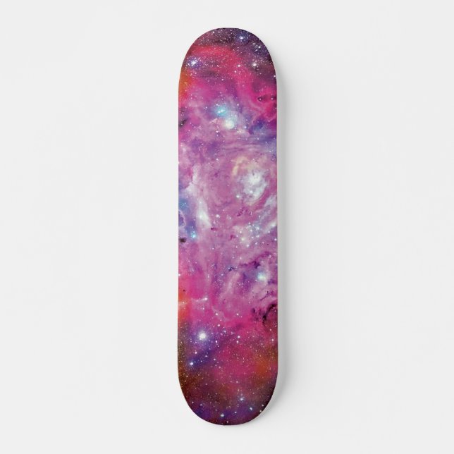 Nebula Interstellar Cloud Photo Skateboard Bräda 19,5 Cm (Framsida)