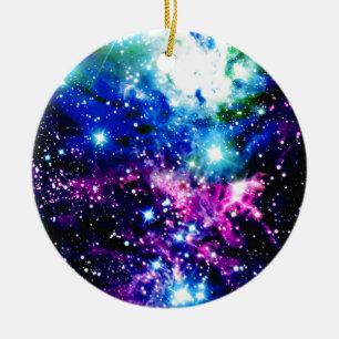 Nebula Julgransprydnad Keramik