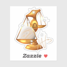 Nebula Libra Venus Zodiac Klistermärken