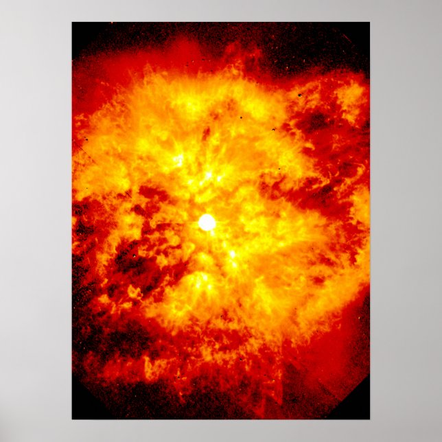 Nebula M1-67 runt Star WR124 Poster (Framsidan)