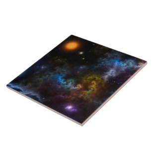 Nebula Menagerie Kakelplatta