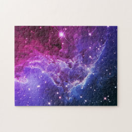 Nebula Nebula, Lila Ombre Monkey Head Nebula Pussel