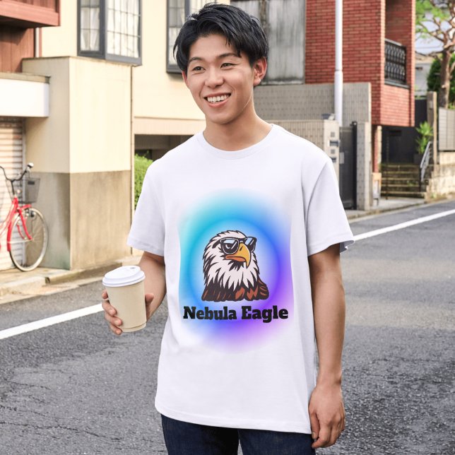 Nebula Neon Eagle T Shirt (Skapare uppladdad)