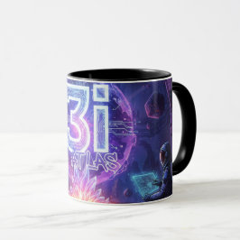 Nebula Nomads Rymd Astronaut Sci-Fi 3i Atla Mugg