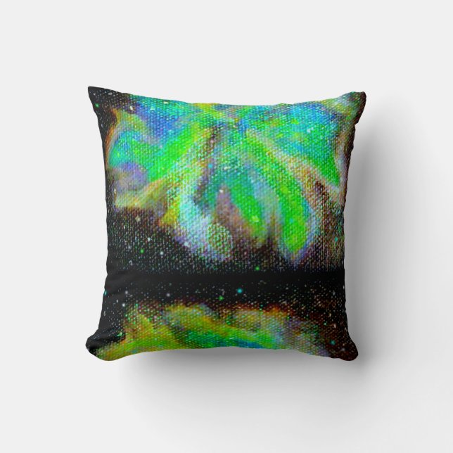 Nebula och Rymddamm Reversible Dekorativ kudde (Framsida)