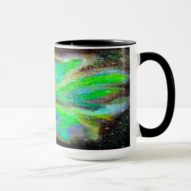 Nebula och Rymddammkaffe Mugg (Höger)