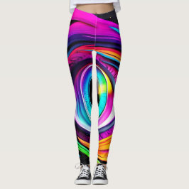 Nebula Öga Design Leggings