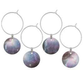 Nebula Orion Astronomy blue brunbeige himlar stjär Berlock Vinglas