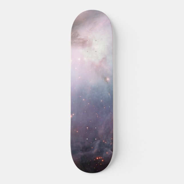 Nebula Orion Astronomy blue brunbeige himlar stjär Mini Skateboard Bräda 18,5 Cm (Framsida)