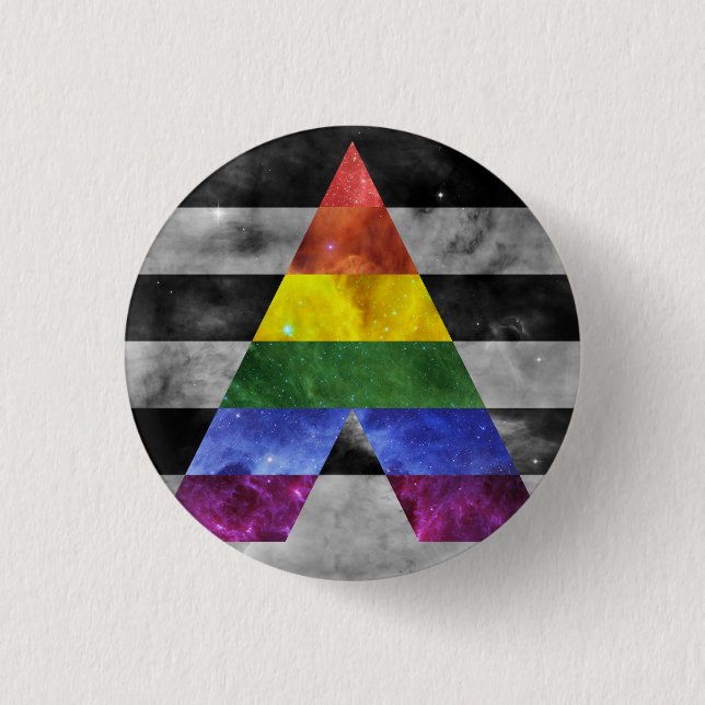 Nebula Pride Badge Alle Knapp (Framsida)