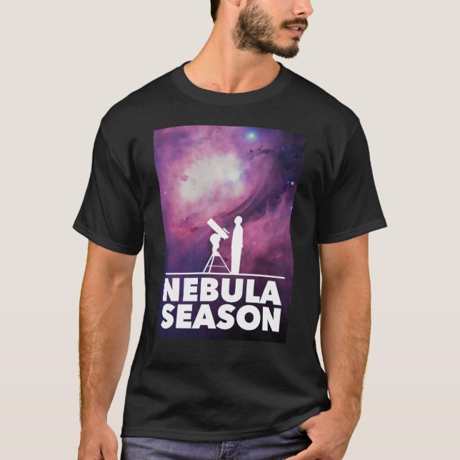 Nebula Season Manar Black-Shirt T Shirt (Framsida)