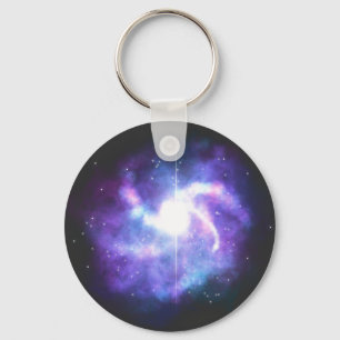 Nebula/Space-nyckelkedja Nyckelring