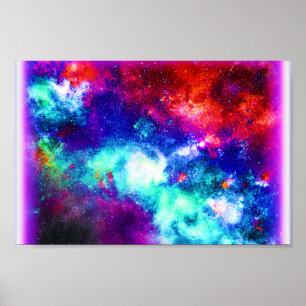 Nebula Stars Digital Art Design. Köp nu Poster
