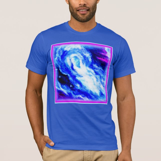 Nebula Stars vackra design. Köp nu T Shirt (Framsida)