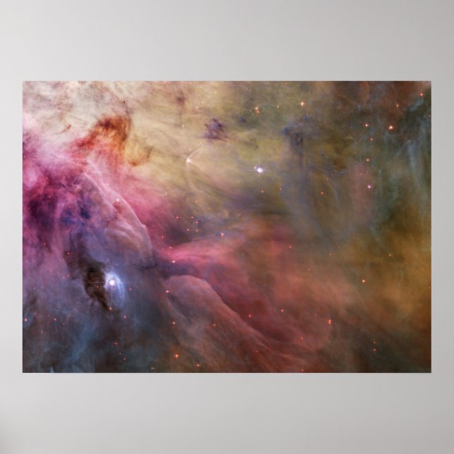 Nebula stjärnor Orion galaxy hipster geek space sc Poster (Framsidan)