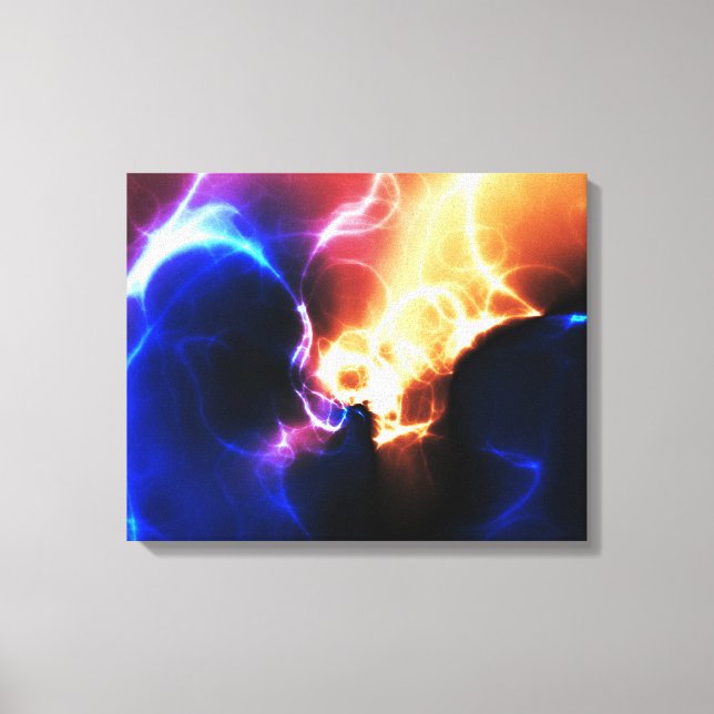 Nebulae 1 Wrapped Canvas (Framsida)