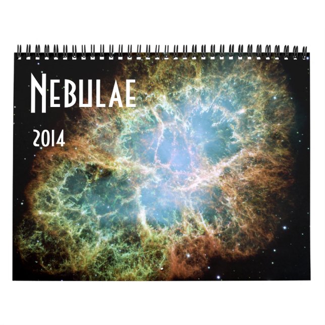 Nebulae 2014 Space Astronomy Calendar Kalender (Omslag)