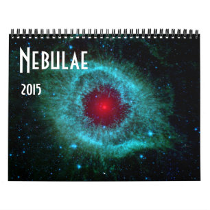 Nebulae 2 astronomikalender för 2015 utrymme kalender