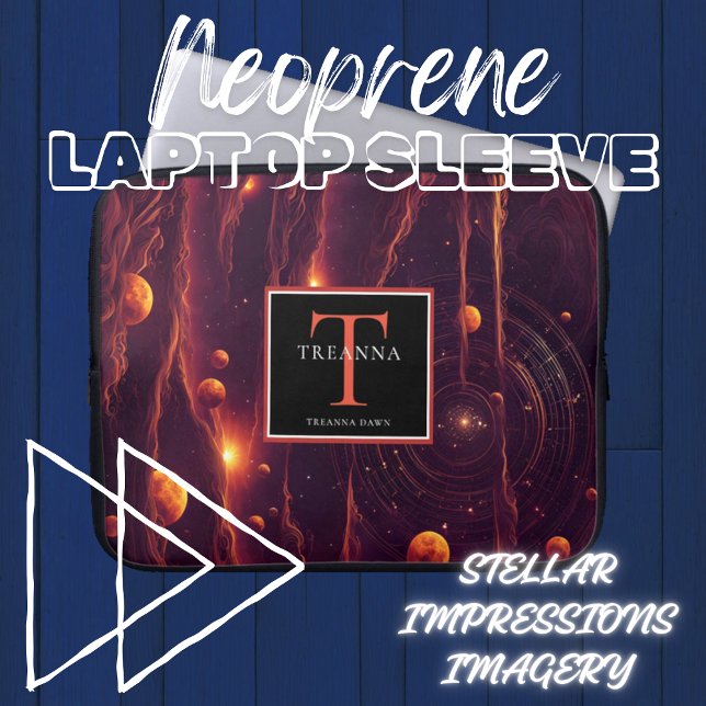 Nebular Veil Laptop Fodral (Skapare uppladdad)