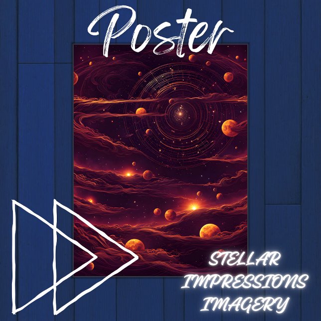 Nebular Veil Poster (Skapare uppladdad)