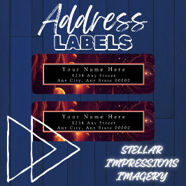 Nebular Veil Returadress Etikett