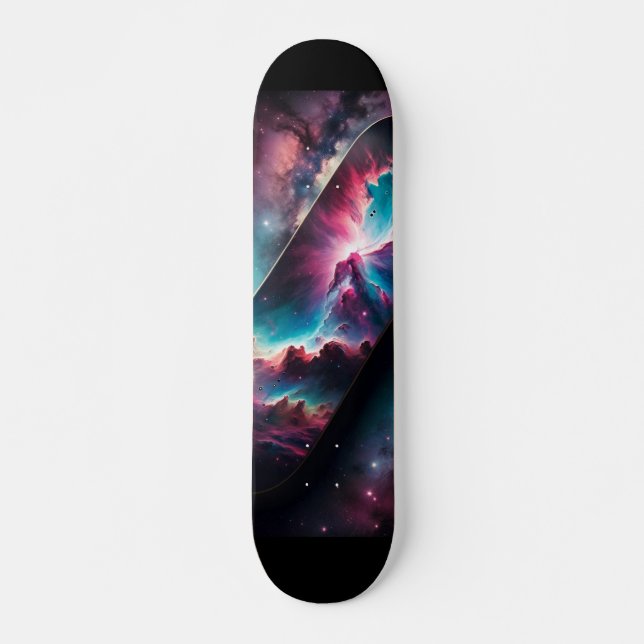 Nebular Voyage Mini Skateboard Bräda 18,5 Cm (Framsida)