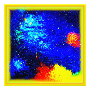 Nebulas och Galaxies skönhet. Köp nu Fototryck