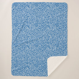 Nebulasblått med vita Snö-punkter