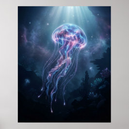 Nebulosa Maneter Kosmiska Havet Poster