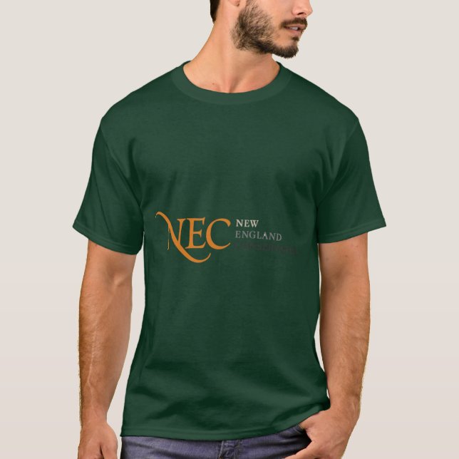 NEC New England Conservatory of Music T Shirt (Framsida)
